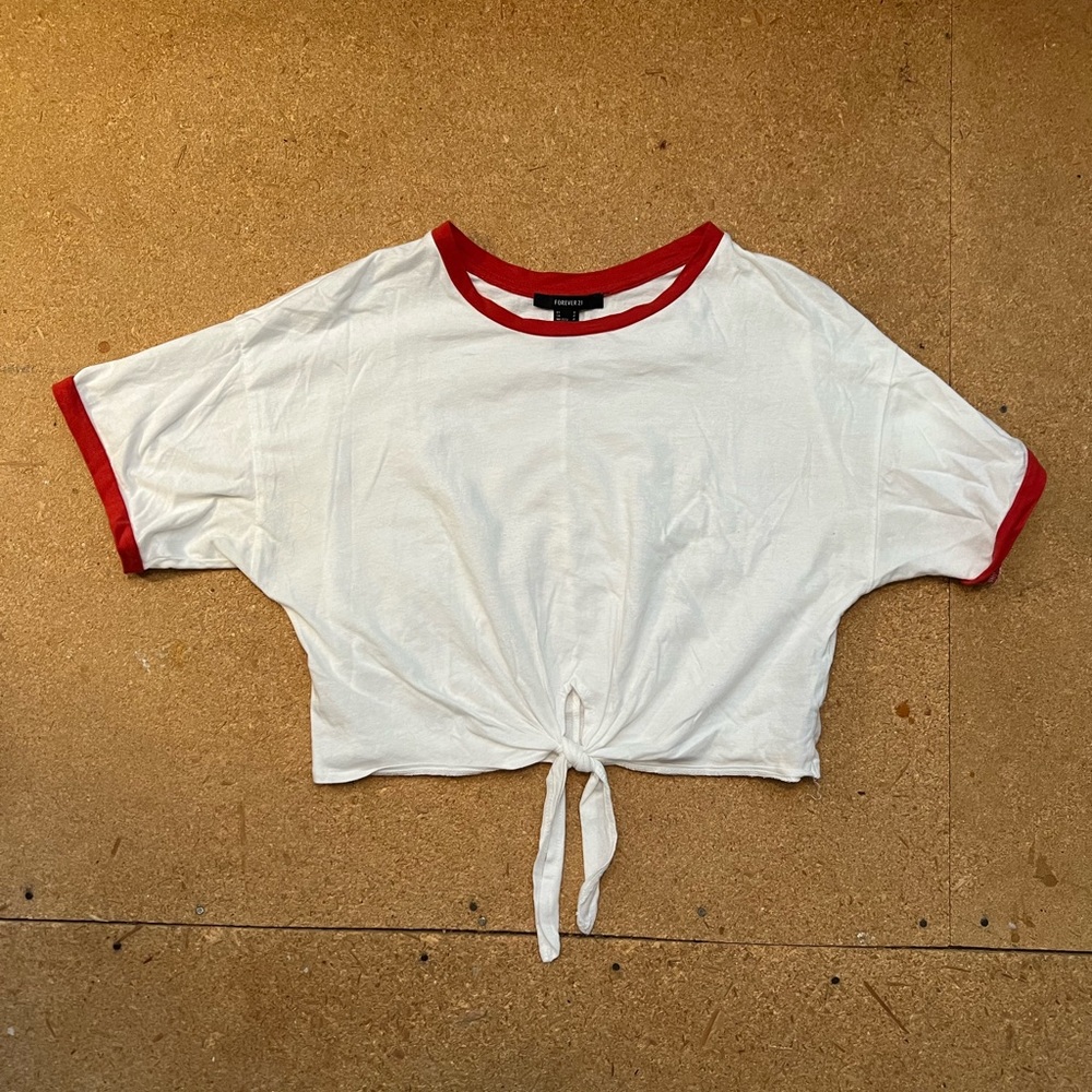 Forever 21 Ringer Tee